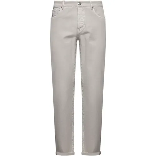 Jeans > Straight Jeans - - BRUNELLO CUCINELLI - Modalova