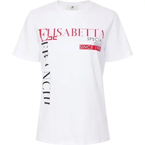 Tops > T-Shirts - - Elisabetta Franchi - Modalova