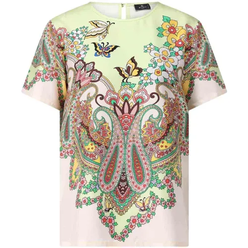 Tops > T-Shirts - - ETRO - Modalova