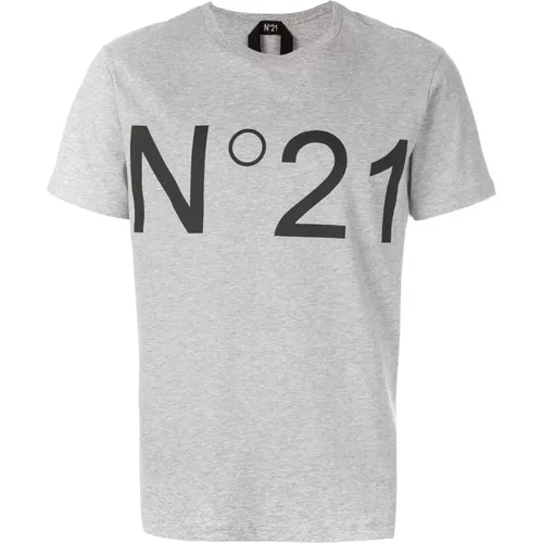 N21 - Tops > T-Shirts - Gray - N21 - Modalova