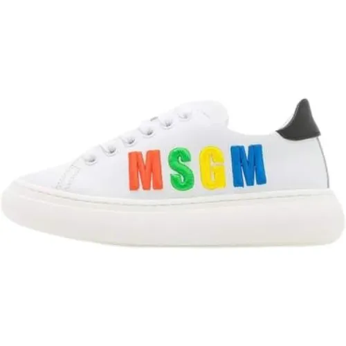 Msgm - Shoes > Sneakers - White - Msgm - Modalova