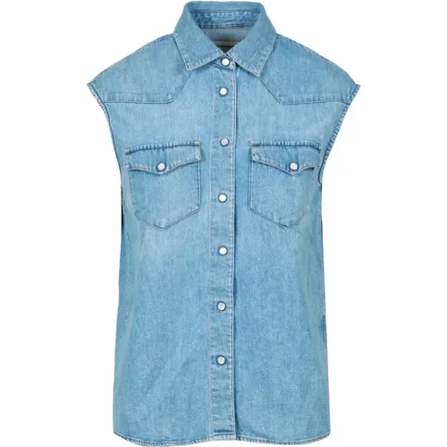 Blouses & Shirts > Denim Shirts - - Roy Roger's - Modalova