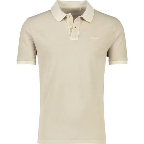 Gant - Tops > Polo Shirts - Beige - Gant - Modalova