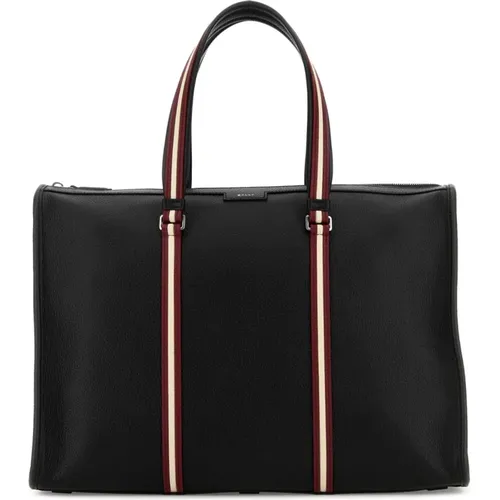 Bally - Bags > Tote Bags - Black - Bally - Modalova