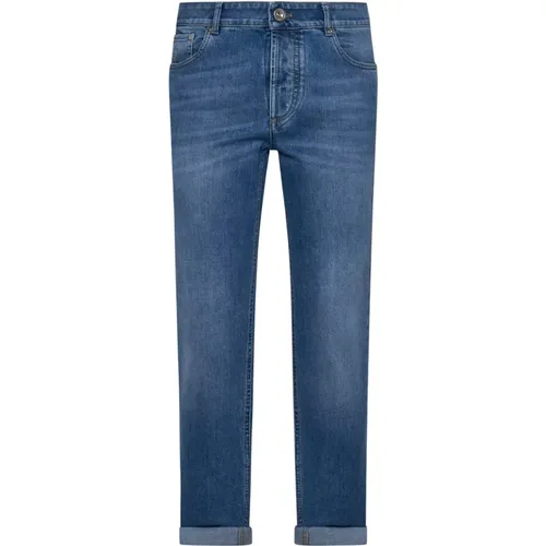 Jeans > Slim-fit Jeans - - BRUNELLO CUCINELLI - Modalova