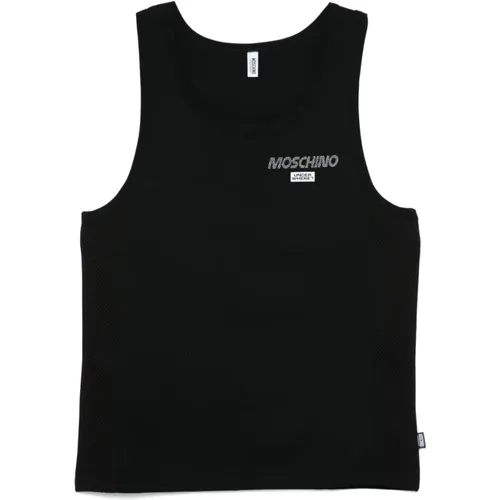 Tops > Sleeveless Tops - - Moschino - Modalova