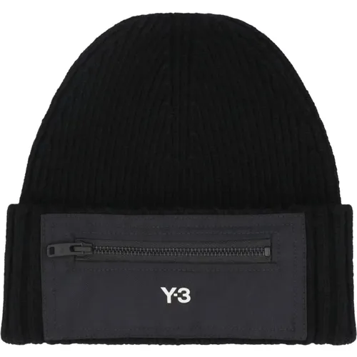 Accessories > Hats > Beanies - - Y-3 - Modalova