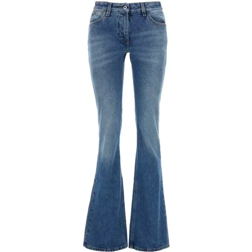 Jeans > Boot-cut Jeans - - Off White - Modalova