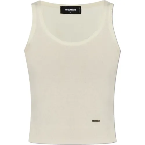 Tops > Sleeveless Tops - - Dsquared2 - Modalova