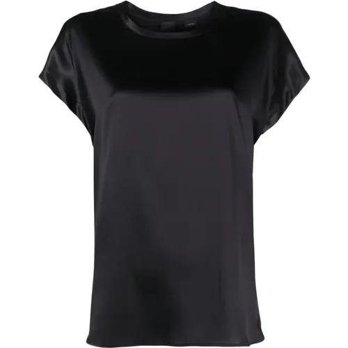 Pinko - Tops > T-Shirts - Black - pinko - Modalova