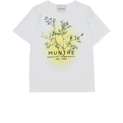 Munthe - Tops > T-Shirts - White - Munthe - Modalova