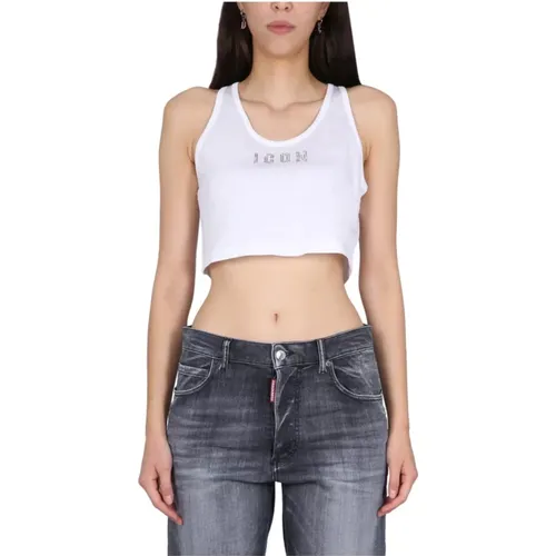 Tops > Sleeveless Tops - - Dsquared2 - Modalova