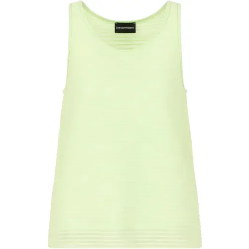 Tops > Sleeveless Tops - - Emporio Armani - Modalova