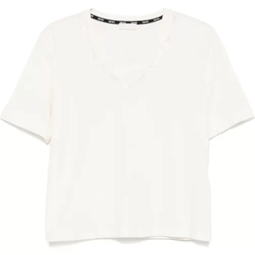 Liu Jo - Tops > T-Shirts - White - Liu Jo - Modalova