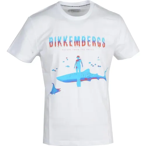 Tops > T-Shirts - - Bikkembergs - Modalova