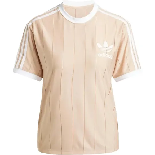 Adidas - Tops > T-Shirts - Beige - Adidas - Modalova