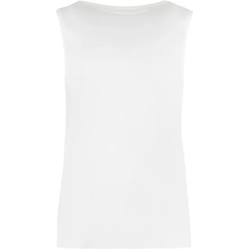 Tops > Sleeveless Tops - - majestic filatures - Modalova