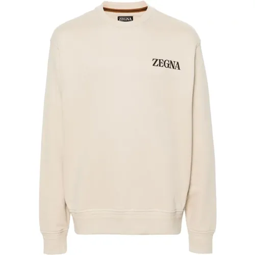 Sweatshirts & Hoodies > Sweatshirts - - Ermenegildo Zegna - Modalova