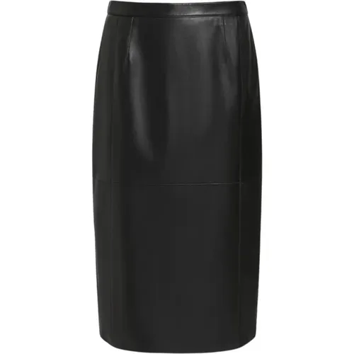 Skirts > Leather Skirts - - Marina Rinaldi - Modalova