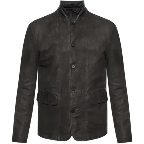 Jackets > Leather Jackets - - AllSaints - Modalova