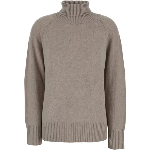 Knitwear > Cashmere Knitwear - - Plain Units - Modalova