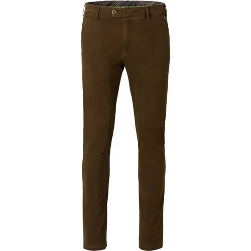 Trousers > Slim-fit Trousers - - Meyer - Modalova