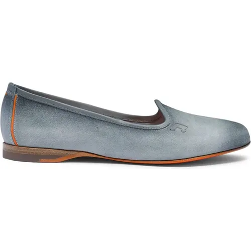 Shoes > Flats > Loafers - - Santoni - Modalova