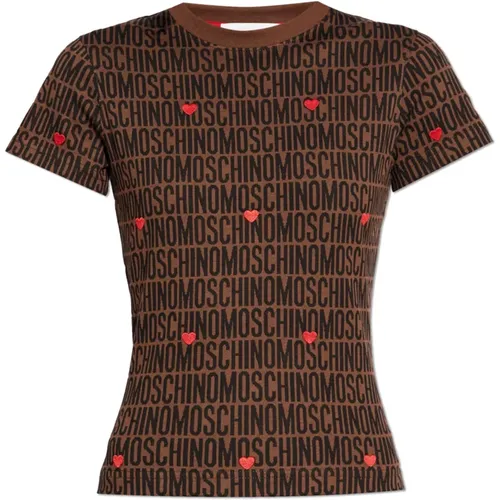 Tops > T-Shirts - - Moschino - Modalova