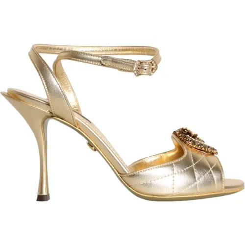 Shoes > Sandals > High Heel Sandals - - Dolce & Gabbana - Modalova