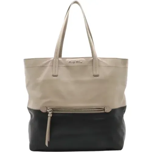 Pre-owned > Pre-owned Bags > Pre-owned Tote Bags - - Miu Miu Pre-owned - Modalova