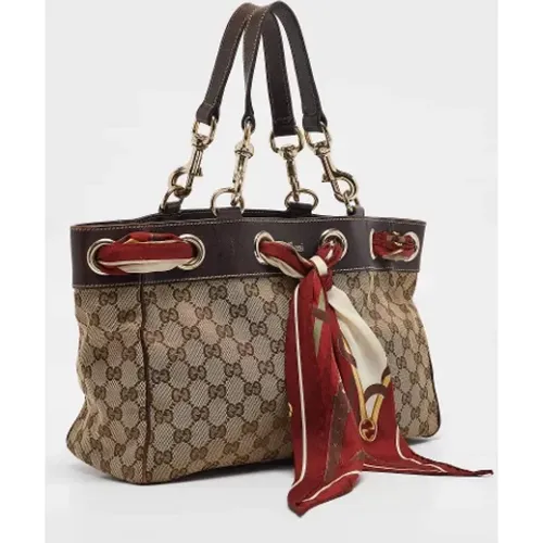 Pre-owned > Pre-owned Bags > Pre-owned Tote Bags - - Gucci Vintage - Modalova