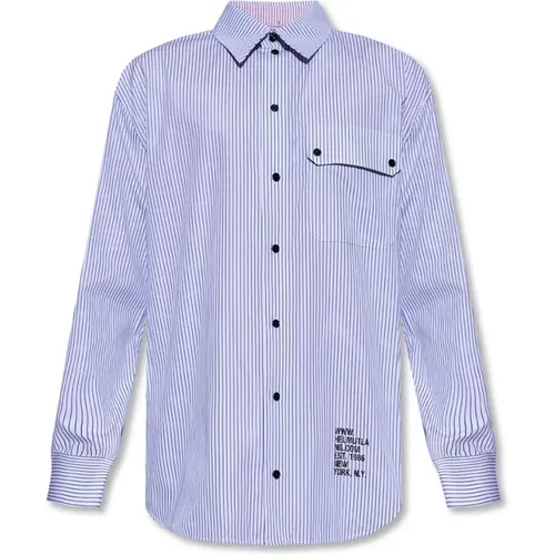Helmut Lang - Chemises - Bleu - Helmut Lang - Modalova