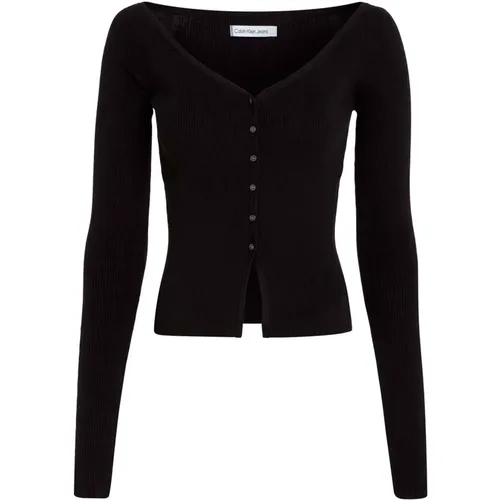 Knitwear > Cardigans - - Calvin Klein Jeans - Modalova