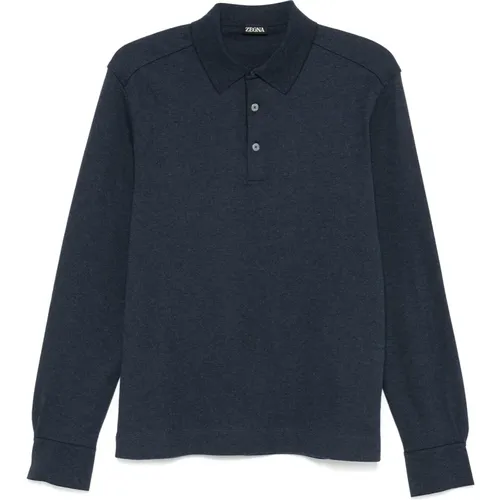 Tops > Polo Shirts - - Ermenegildo Zegna - Modalova