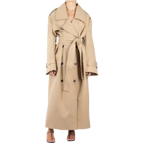 Coats > Trench Coats - - Khaite - Modalova