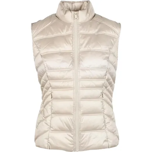 Guess - Jackets > Vests - Beige - Guess - Modalova