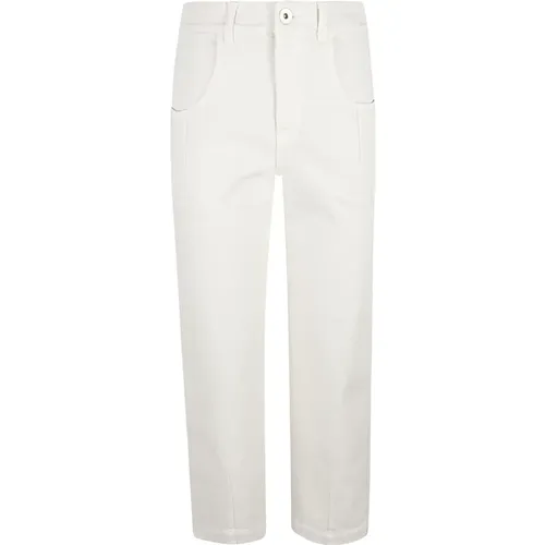 Trousers > Straight Trousers - - Eleventy - Modalova