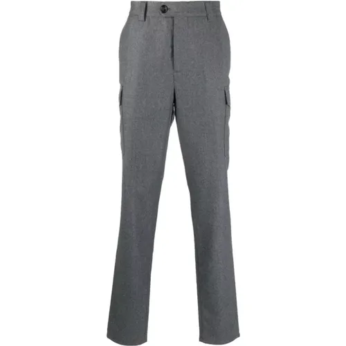 Trousers > Straight Trousers - - BRUNELLO CUCINELLI - Modalova