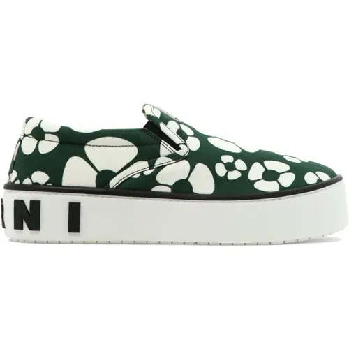 Marni - Shoes > Sneakers - Green - Marni - Modalova