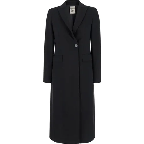 Coats > Single-Breasted Coats - - Semicouture - Modalova