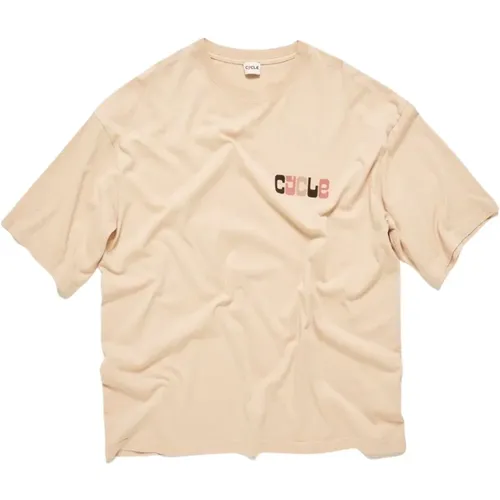 Cycle - Tops > T-Shirts - Beige - Cycle - Modalova