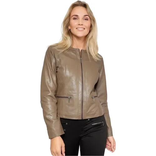 Jackets > Leather Jackets - - 2-Biz - Modalova