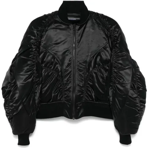 Jackets > Bomber Jackets - - Mugler - Modalova