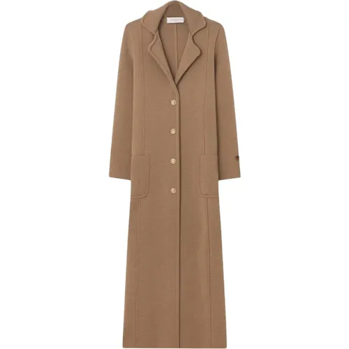 Coats > Single-Breasted Coats - - Busnel - Modalova