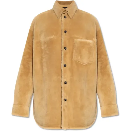 Jackets > Faux Fur & Shearling Jackets - - Marni - Modalova