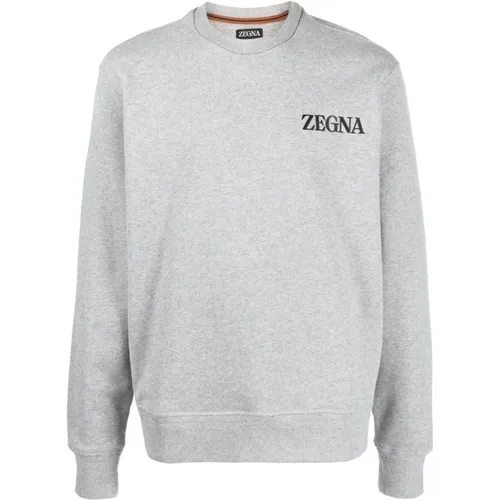 Sweatshirts & Hoodies > Sweatshirts - - Ermenegildo Zegna - Modalova