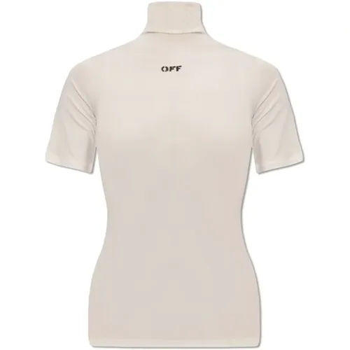 Tops > T-Shirts - - Off White - Modalova