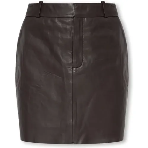 Skirts > Leather Skirts - - Gestuz - Modalova