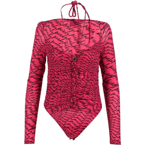 Pinko - Tops > Body - Red - pinko - Modalova