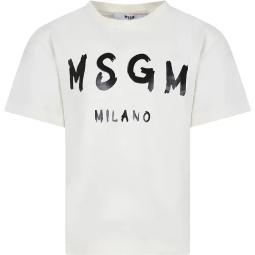 Kids > Tops > T-Shirts - - Msgm - Modalova